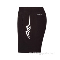 Unisex unisex rápido seco negro pantalones cortos de carreras